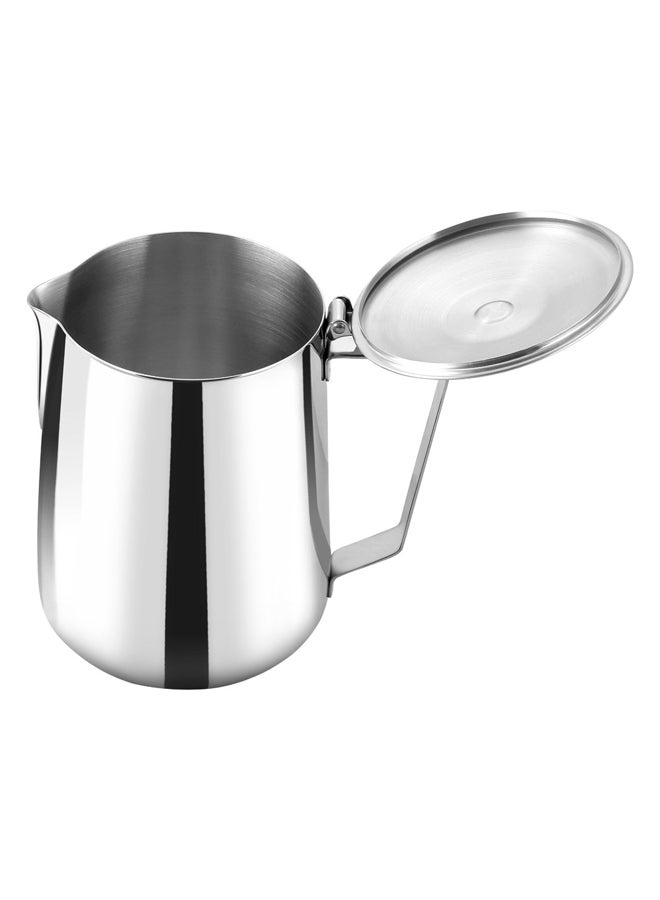 AL SANIDI Stainless steel milk pot, Coffee pot, Silver, 1300 ml - Image 2