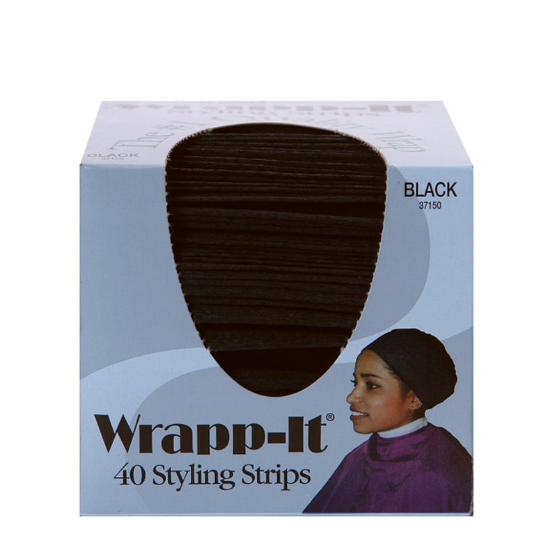 Graham Wrapp-it Styling Strips for Natural Hair Wrap and Molded Styles by Graham Beauty (40 Strips) - Image 2