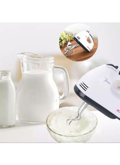 Get a high-quality egg beater for easy and efficient whisking and mixing of eggs and ingredients.  Designed with strong blades and a comfortable handle for effortless use, making it perfect for preparing cakes, pancakes, sauces, and dough quickly and effectively.  Available in manual or electric versions, ensuring a smooth and consistent texture for all your recipes. Made from durable, high-quality materials for long-lasting use. A must-have tool for every baking and cooking enthusiast!