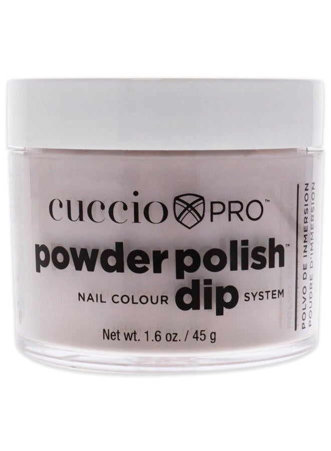 Cuccio Colour Powder Nail Polish - Lacquer For Manicure And Pedicure - Highly Pigmented Powder That Is Finely Milled - Durable Finish, Flawless Rich Color - Easy To Apply - See You Latte 1.6 Ounce (Pa - Image 1