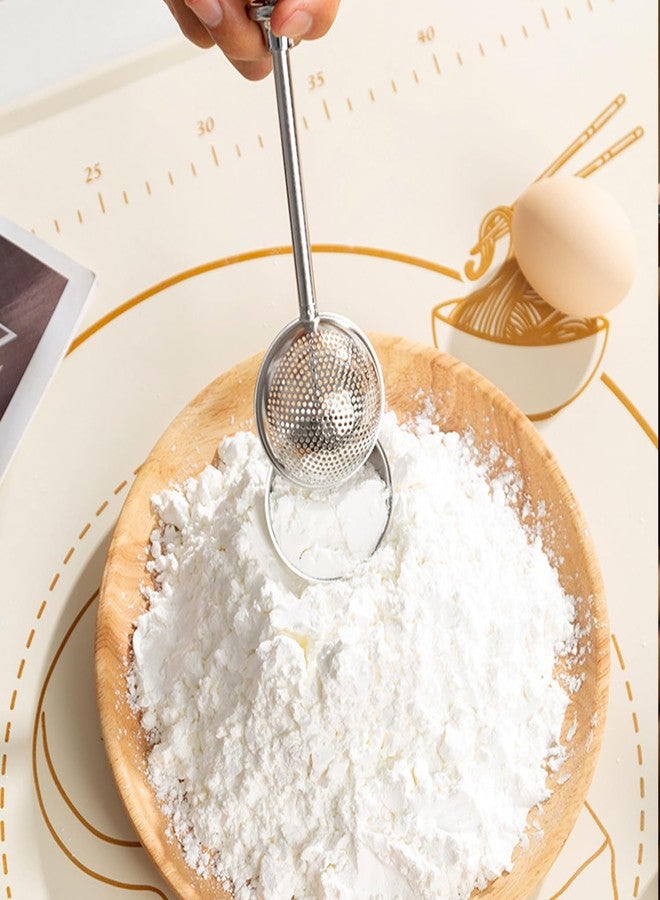 ZUIHUI Powdered Sugar Shaker Duster Flour Dispenser Shaker with 18/8 Stainless Steel Spring - Image 5