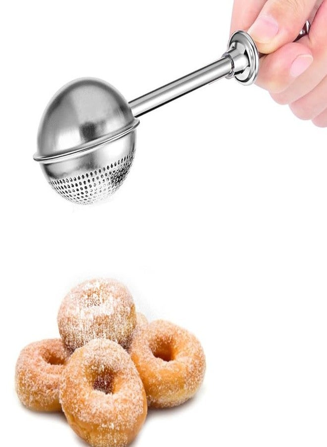 ZUIHUI Powdered Sugar Shaker Duster Flour Dispenser Shaker with 18/8 Stainless Steel Spring - Image 1
