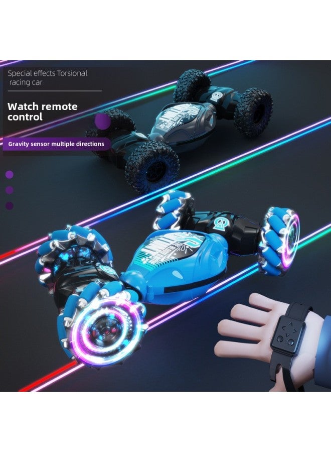 Hot Sale Gesture Induction Twist Car Climbing Off-road Drift Remote Control Car Children's Toys Outlet-Color:Single Remote Control Off-road Wheel-grey - Image 5