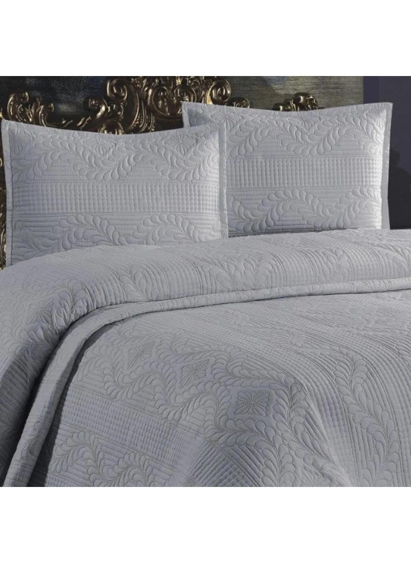 LUXELL Ultrasonic Flannel Bedspread with Binding LUX200*220 