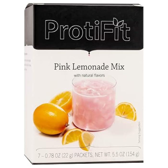 PROTIFIT Proti Fit Pink Lemonade Drink Mix IDEAL PROTEIN COMPATIBLE - Image 1