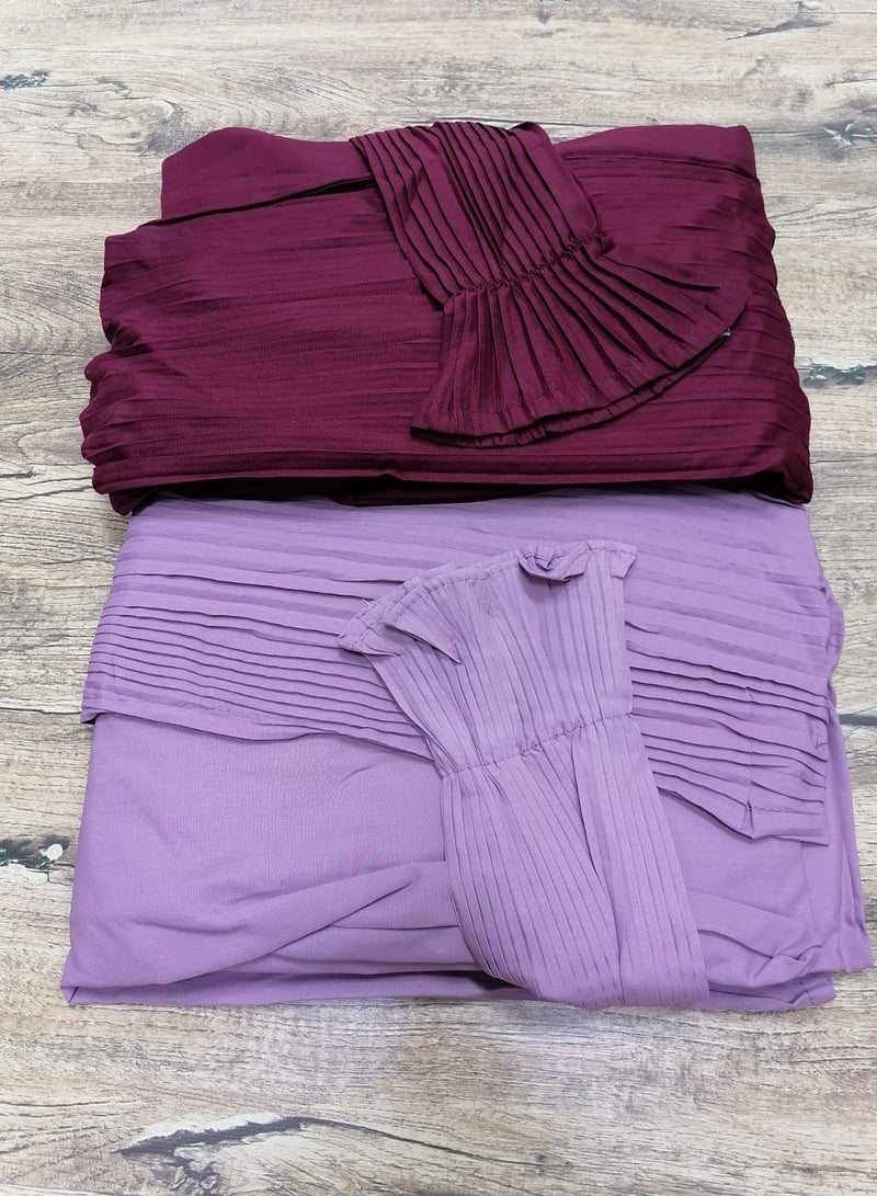 مون 2/شرشف صلاة مرد قطن ناعم ومريح للغاية  يتضمن طرحة ويغطي الجسم بالكامل بمقاس موحد وواسع مناسب لجميع الأجسام - Image 2