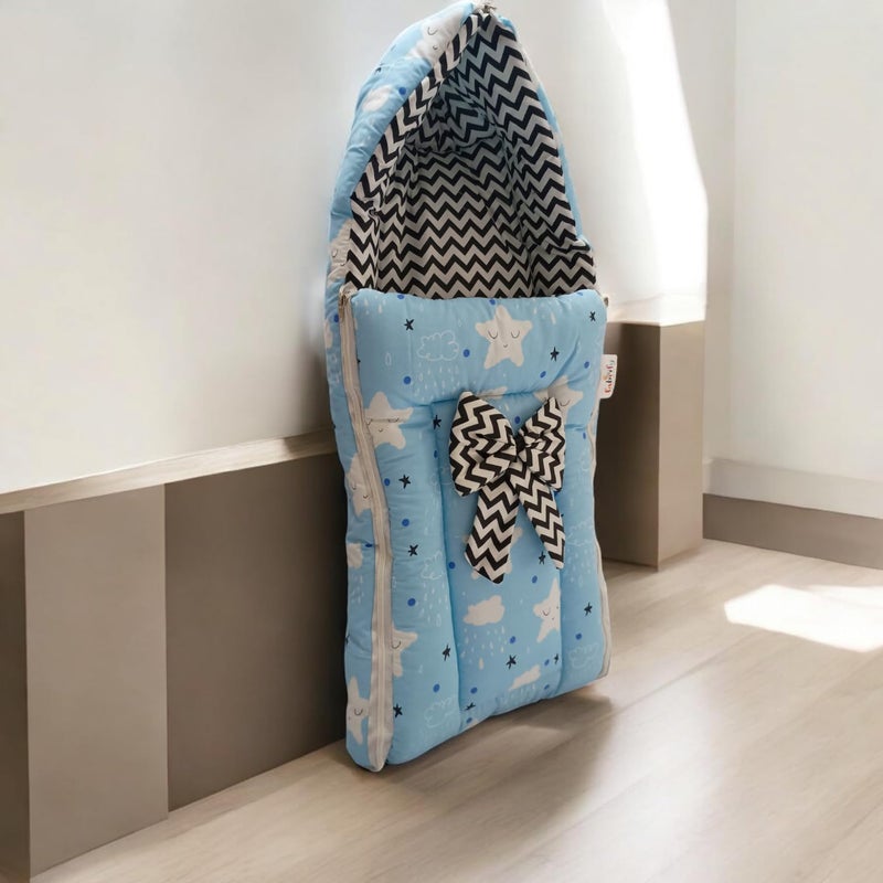Fabrify Baby Sleeping Bag, 100 cm (Blue) - Image 2