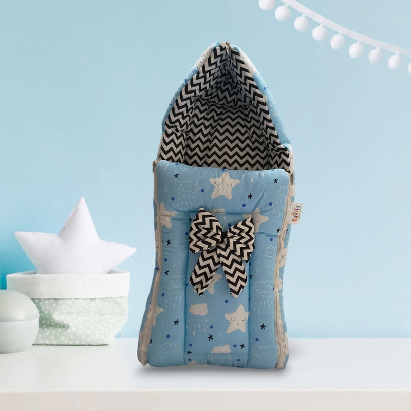 Fabrify Baby Sleeping Bag, 100 cm (Blue) - Image 1