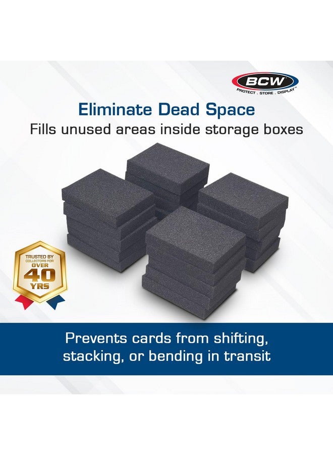 BCW Monster Pads - 20 Pack | Acid-Free Foam Inserts for Card Storage Boxes - Image 2