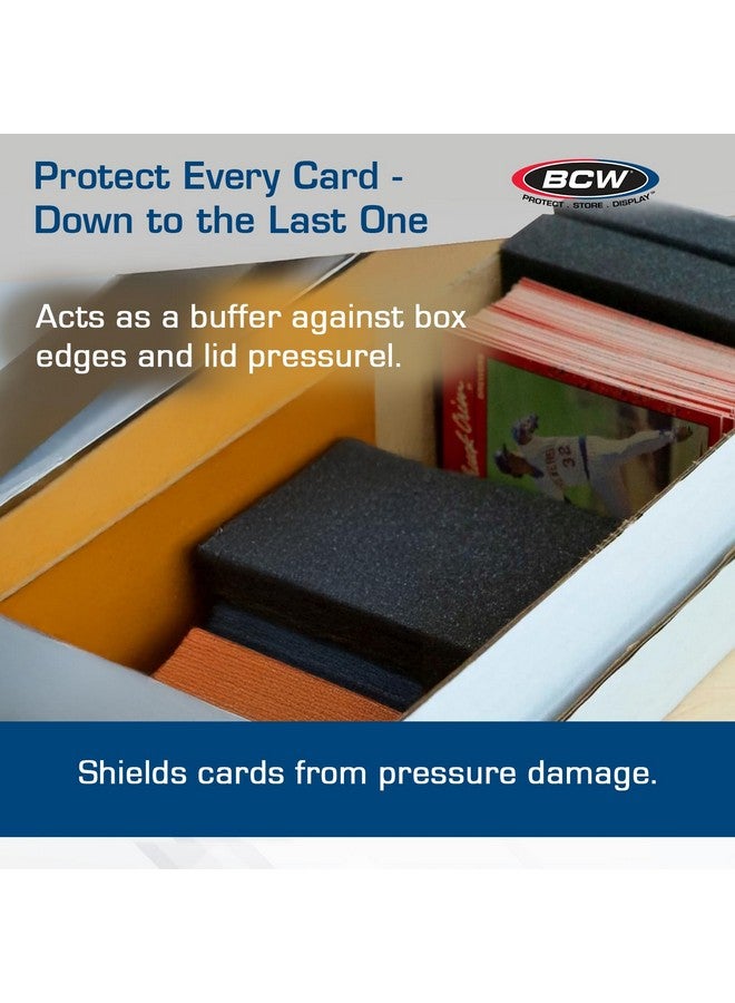 BCW Monster Pads - 20 Pack | Acid-Free Foam Inserts for Card Storage Boxes - Image 5