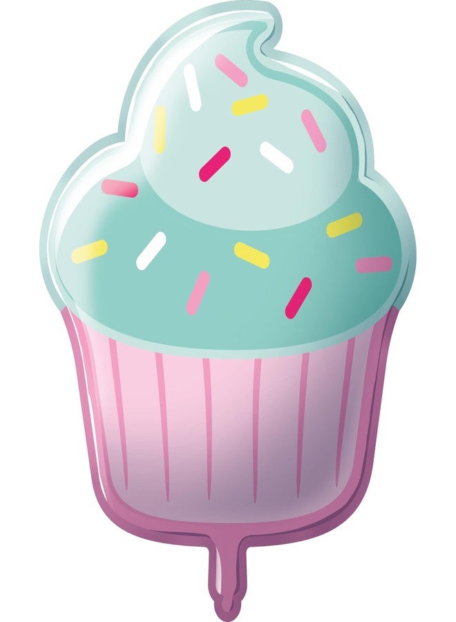 كرييتف كونفيرتينج مجموعة قوس بالونات حلويات المخبز من كرييتف كونفرتينج - 45 قطعة، أخضر نعناعي، وردي، أزرق فاتح، أصفر - إكليل بالونات - ثيم الكب كيك - عيد ميلاد الأطفال - للجنسين - Image 4