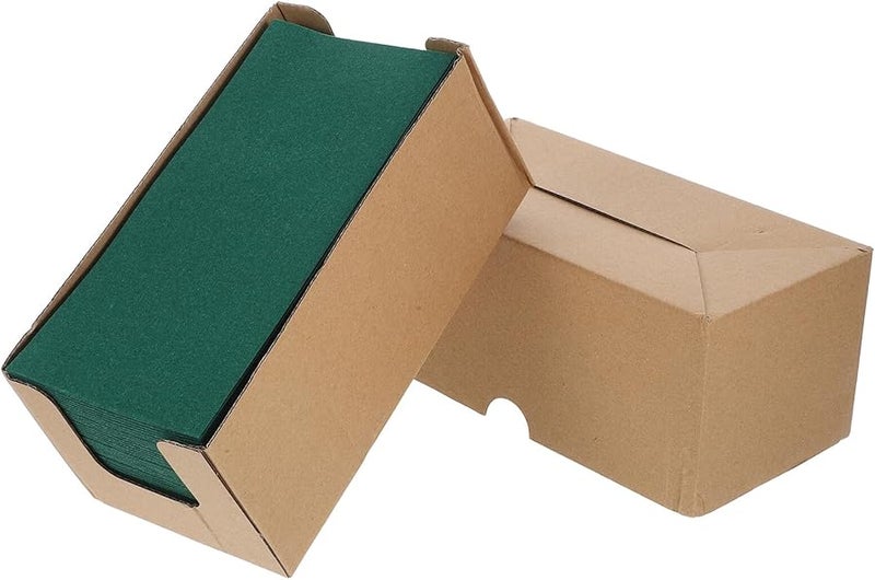 Green Disposable Dinner Napkins 50 Pack Soft Absorbent For Weddings Parties And Holiday Events - Image 1