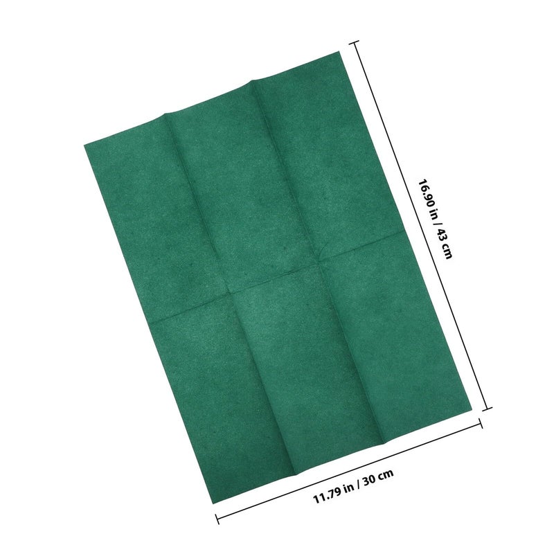 Green Disposable Dinner Napkins 50 Pack Soft Absorbent For Weddings Parties And Holiday Events - Image 3