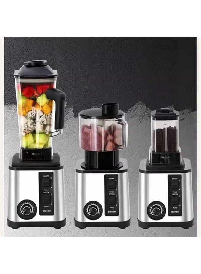 Giant 800W food processor with copper motor, 4L shatterproof bowl, multi-functional - Image 1