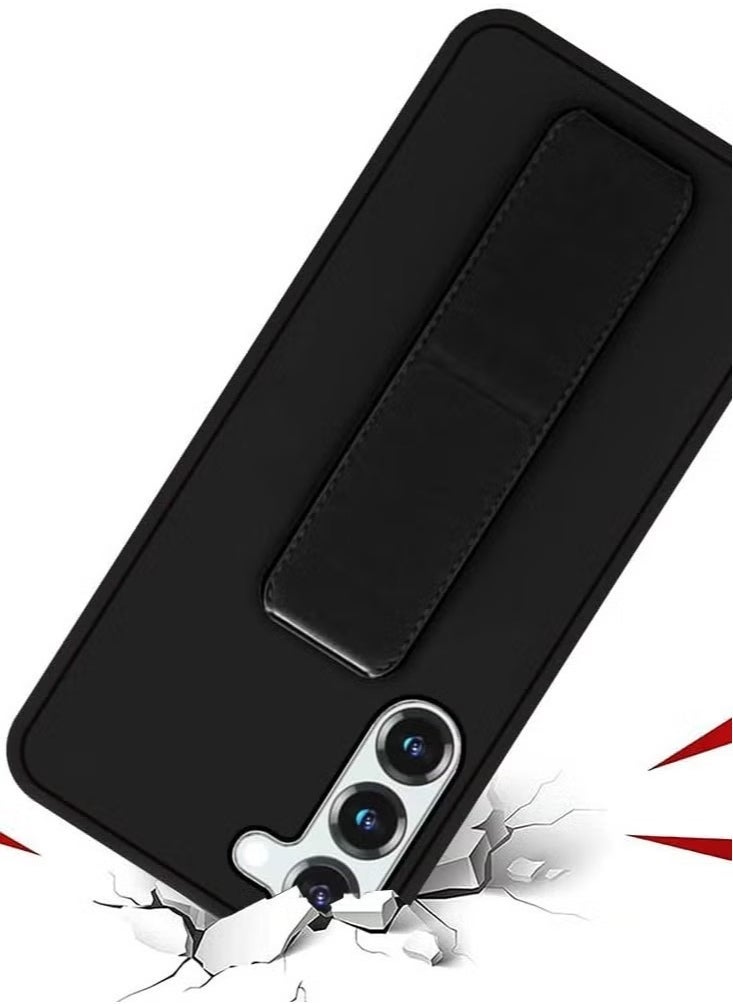 JAJEEK Samsung Galaxy S24 FE Case Cover – Magnetic Car Holder, Silicone Grip, Horizontal & Vertical Kickstand, Wrist Strap, Full Protection Case for Galaxy S24 FE - Image 4