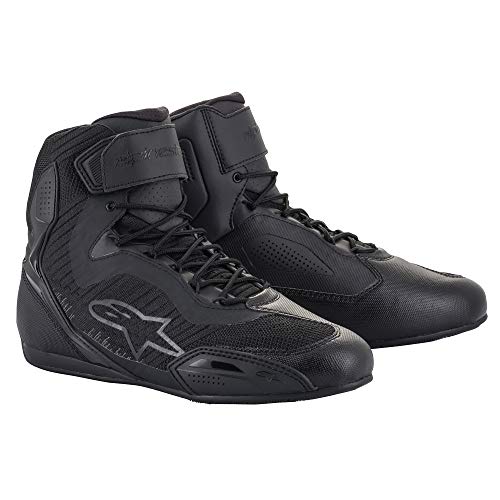 Alpinestars Stella Faster3 Rideknit Womens Motorcycle Riding Shoes CECertified Lightweight Footwear For Comort Protection 6 BlackAnthracite - Image 1