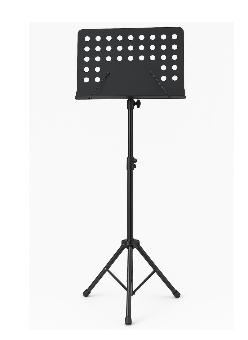 Megarya Portable Metal Music Stand – Detachable, Adjustable Sheet Holder for Piano, Violin, Guitar & More – Lightweight, Durable, and Foldable – Ideal for Musicians of All L  - Image 1