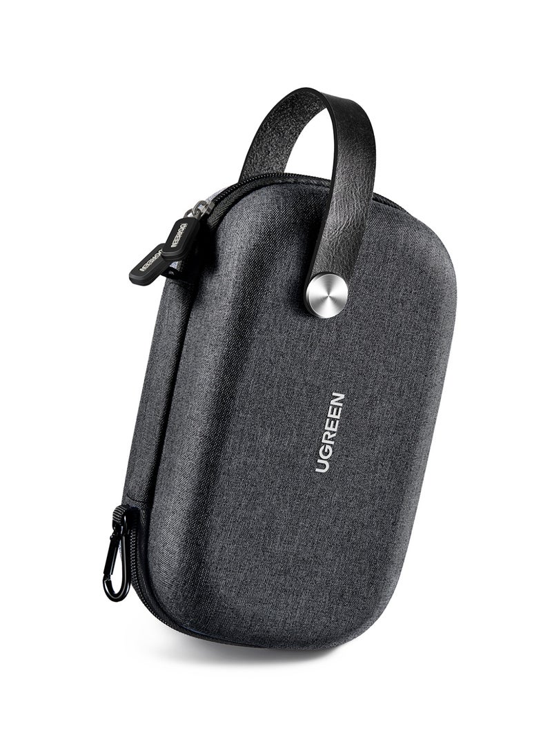 يو جرين Electronic Organizer, Travel Organizer for Electronics Accessories Water-resistant Shockproof External Hard Drive Case Small Travel Case for Cables, Chargers, SD Cards, Hard Disk, Flash Drives - Image 1