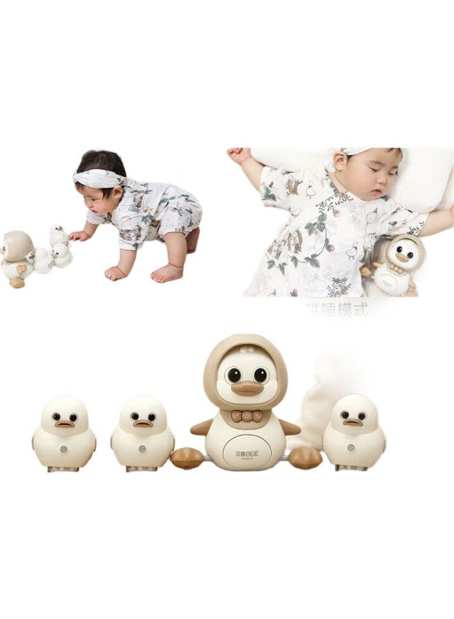 Beie Baby Crawling Toy, Early Learning Duck, 0-3 Years Old, Newborn Gift, 1 Duck Mom - Image 2