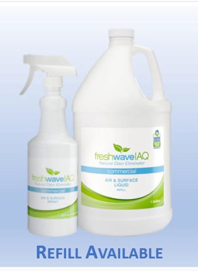 Fresh Wave IAQ Commercial Odor Eliminating Air & Surface Spray with Trigger, 32 Fl. Oz. | Safer Odor Relief | Natural Plant-Based Odor Eliminator | Odor Absorber for Home or Commercial Areas  - Image 5