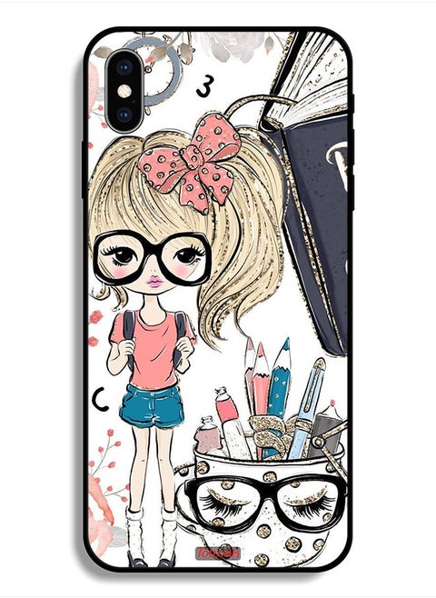 Protective Case For Apple iPhone X Unicorn Girl Art
