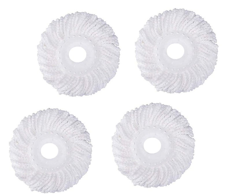 GTC® Replacement Head Refill for 360 Rotating Easy Spin Mop Cleaner Duster (Pack of 4) - Image 1