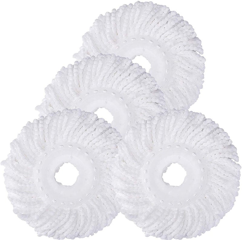 GTC® Replacement Head Refill for 360 Rotating Easy Spin Mop Cleaner Duster (Pack of 4) - Image 2