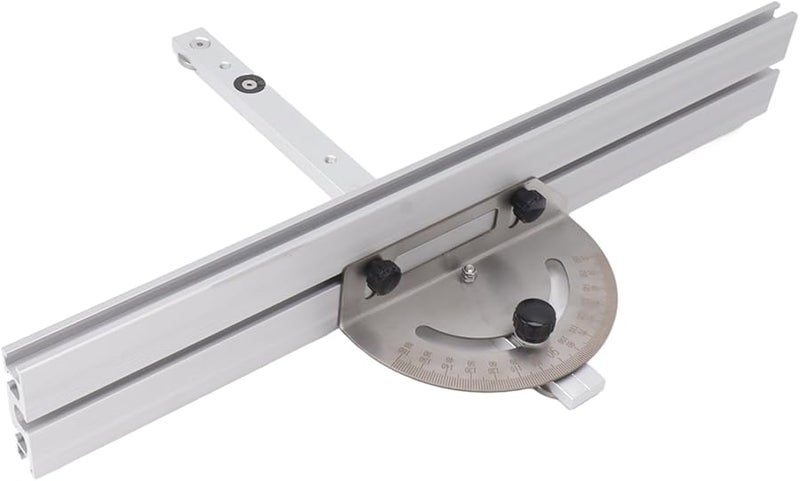 Aluminum Alloy Angle Protractor Ruler with Backstop Adjustable Woodworking Measuring Tool - Image 2