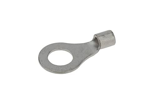NSI Uninsulated Ring Terminal, 12-10 Wire Size, 5/16" Stud Size, 0.591" Width, 1.102" Length - Image 3
