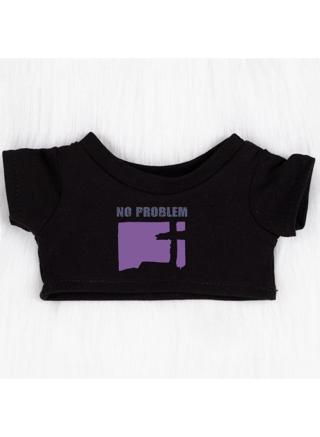 1015/20cm Doll Cotton Doll Clothes Chen Chusheng Same Concert Sweater T-shirt Rab Cloth Doll Wear-Specification:20cm-Color:Black Clothes, Same Style T-shirt - Image 1