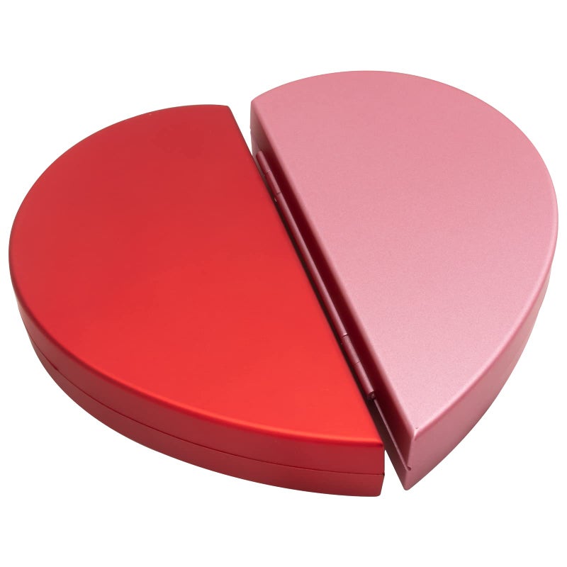 wonuu Engagement Ring Box,Ring Rose Box Surprise Jewelry Storage Holder for Woman as Proposal Engagement Wedding Ring Jewelry Gift ect. (Heart Shaped-Red) - Image 4