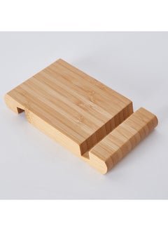 Home Box حامل موبايل من الخيزران 13x2x8 سم  - Image 5