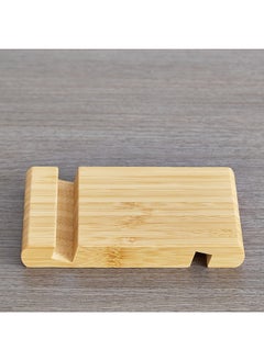 Home Box حامل موبايل من الخيزران 13x2x8 سم  - Image 3