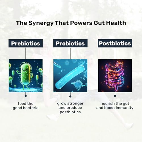 Miduty Probiotics+ for Kids - Prebiotic, Probiotic & Postbiotic - 6 Billion CFU, Sunfiber & Sodium Butyrate - Supports Gut Health, Immunity & Digestion - Unflavored - 30 Sachets - Image 2