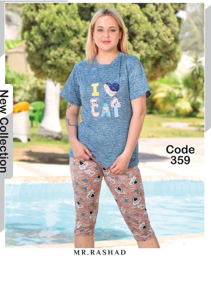 Generic - Women's cotton pajamas - Image 1