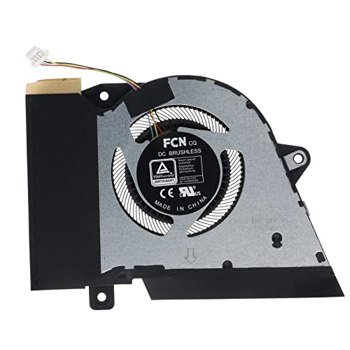 TRADOCK CPU & GPU Cooling Fan for ASUS ROG Zephyrus G14 GA401Q GA401QC GA401QE GA401QH GA401QM GA401IHR 12V 1A FN58 FNNW 13NR05S0AP0101 DFSCK22D05883K FN59 FNNX 13NR05S0AP0201 DFSCK221151818 12V 1A - Image 5