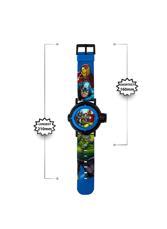 Disney Boys Digital Round Shape Silicone Wrist Watch - AVG3536ARG - 48 Millimeter  - Image 3