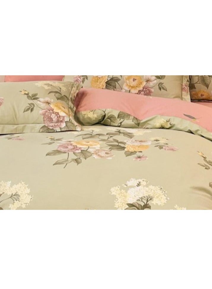 French High-End 60 Thread Pure Cotton Embroidered Bedding Four Piece Set - Image 3
