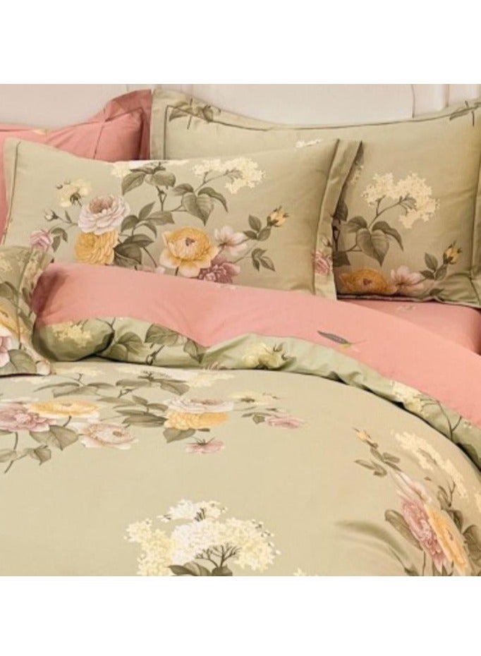 French High-End 60 Thread Pure Cotton Embroidered Bedding Four Piece Set - Image 4
