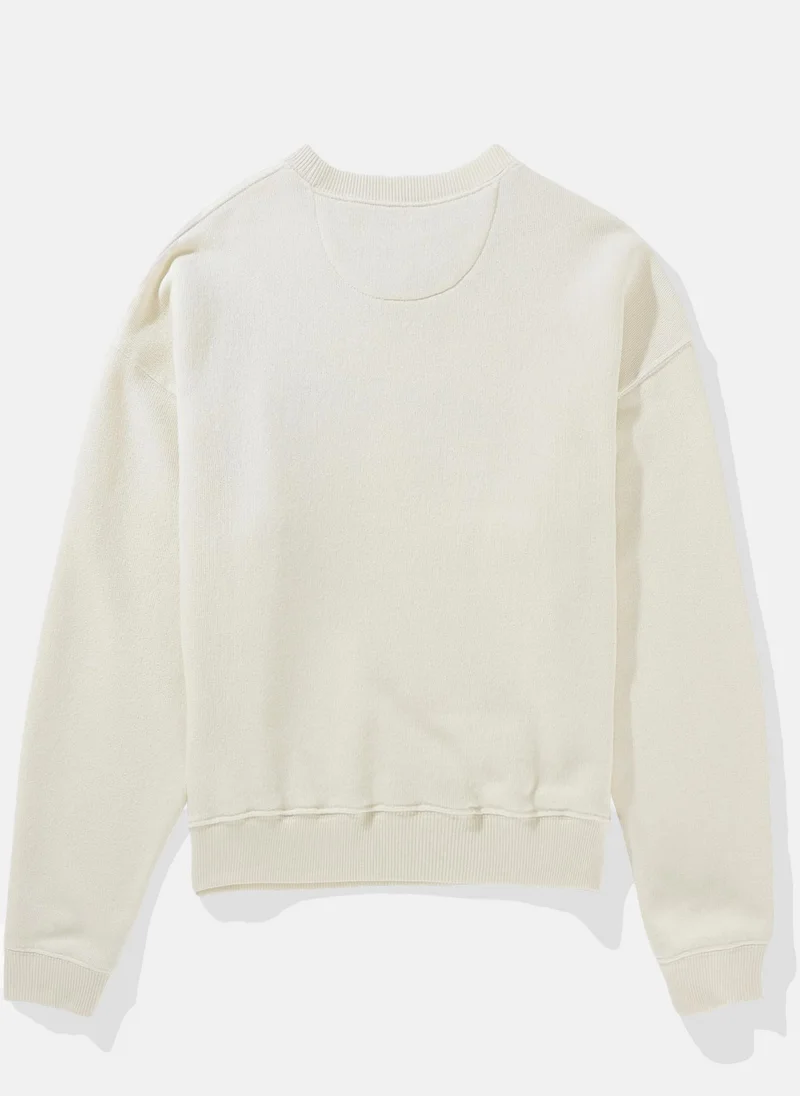 American Eagle AE Relaxed Graphic Crew Neck Sweatshirt
