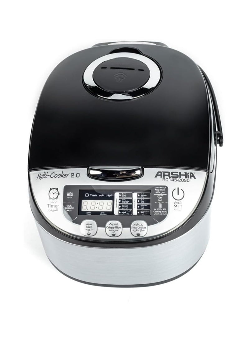 Arshia Digital Multicooker 6 Programs settings 6Litre inne  RC145-2090 - pzsku/Z8ABCE4C6074A9C7A5252Z/45/_/1696417727/1d4d4357-d898-4376-86ac-69fba5010a64