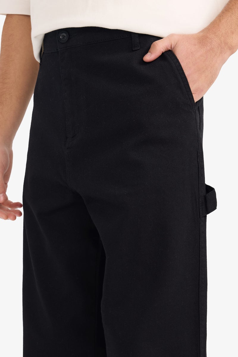 DeFacto Black Man Baggy Trousers Casual - Image 4