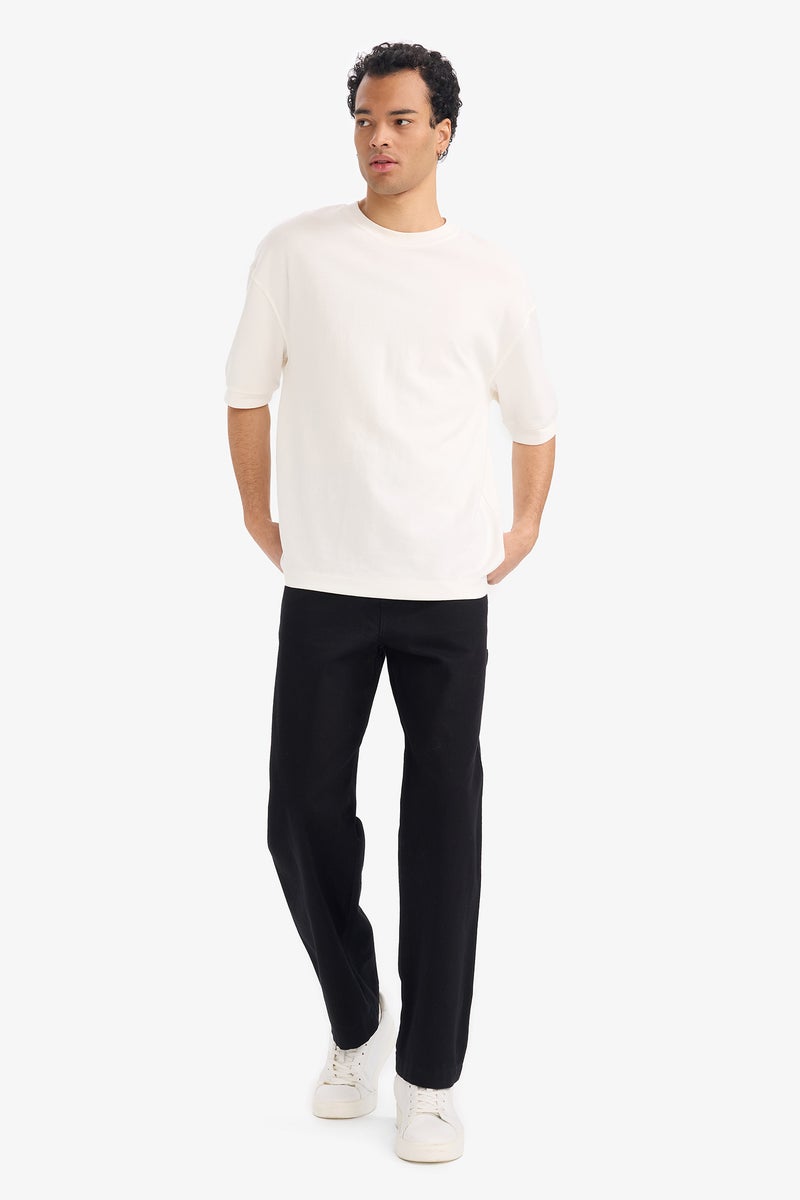 DeFacto Black Man Baggy Trousers Casual - Image 2