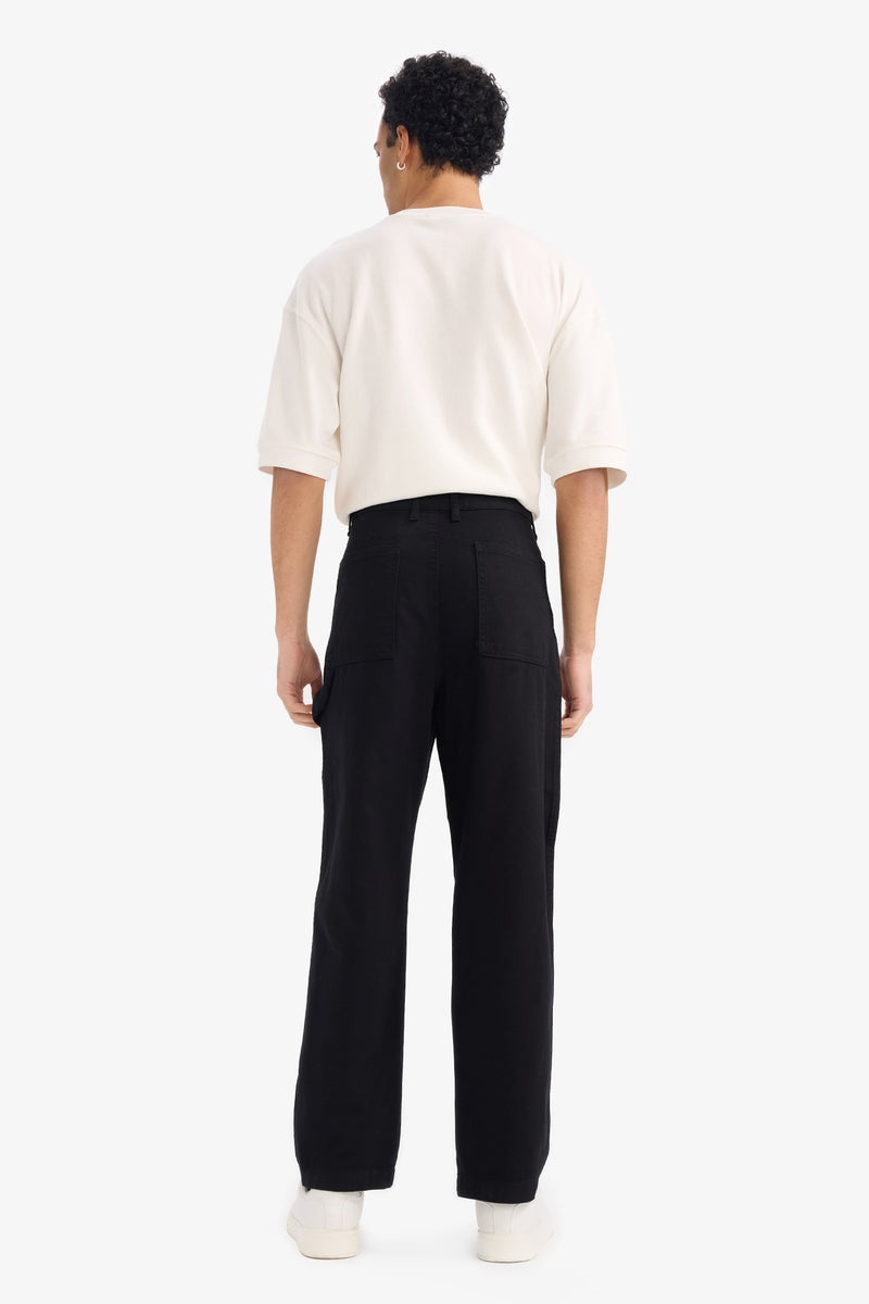 DeFacto Black Man Baggy Trousers Casual - Image 3
