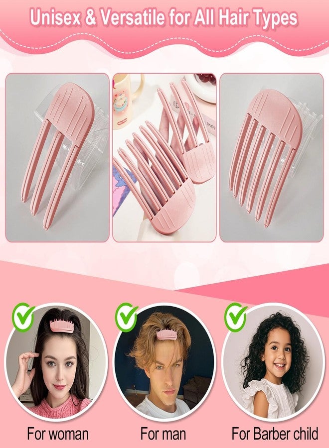 Feora9X FEORA 2Pcs Hair Puff Clips for Women Puff Hair Clip Volume Clips for Women Men 3 & 6 Teeth Comb for Fluffy Bangs Volumizing Bobby Pin Hair Root Lifting Clips Ponytail Volumizer Clip - Image 5