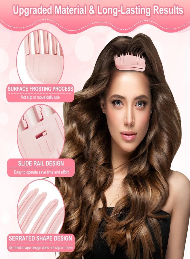 Feora9X FEORA 2Pcs Hair Puff Clips for Women Puff Hair Clip Volume Clips for Women Men 3 & 6 Teeth Comb for Fluffy Bangs Volumizing Bobby Pin Hair Root Lifting Clips Ponytail Volumizer Clip - Image 4
