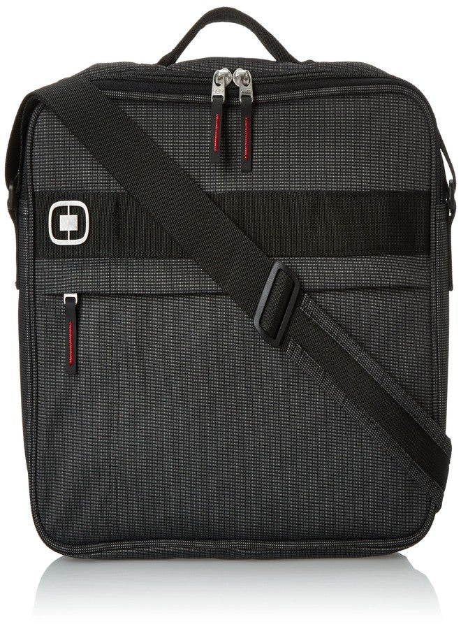 OGIO International Renegade Brief Laptop Backpack, Black Pindot, 11" H x 15.5" W x 2.5" D - Image 1