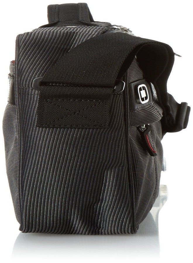 OGIO International Renegade Brief Laptop Backpack, Black Pindot, 11" H x 15.5" W x 2.5" D - Image 3