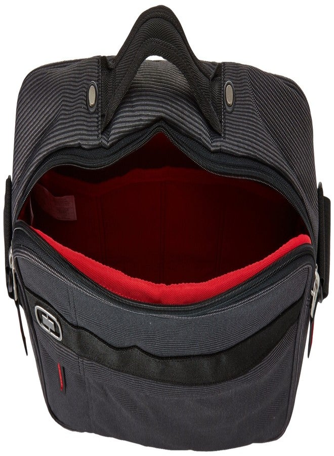 OGIO International Renegade Brief Laptop Backpack, Black Pindot, 11" H x 15.5" W x 2.5" D - Image 5