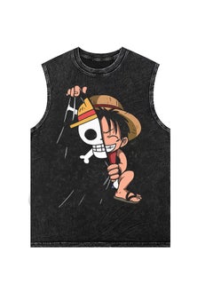KUYING Summer One Piece Lunch Break Loose Casual Vest  - Image 1